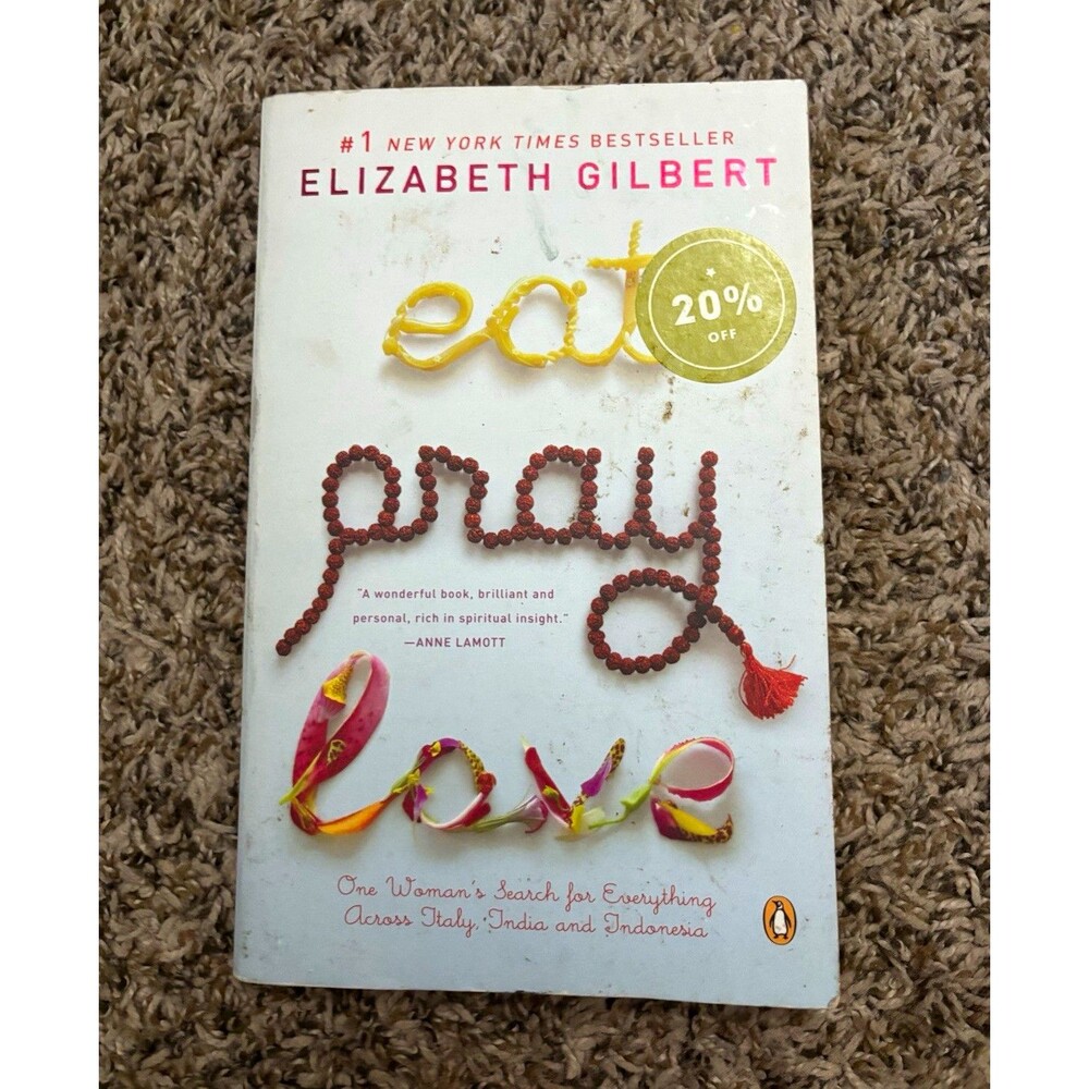 Elizabeth Gilbert Eat Pray Love Paperback Nonfiction Travel Penguin Books